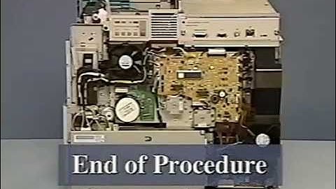 Color LaserWriter 12/600 PS Printer Service Training - Apple VHS Archive