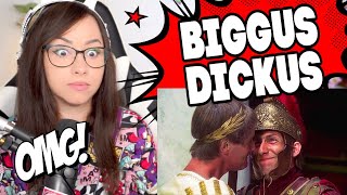 Bunnymon REACTS to Biggus Dickus - Monty Python's Life of Brian !