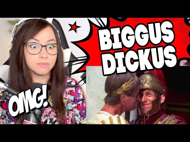 Bunnymon REACTS to Biggus Dickus - Monty Python's Life of Brian ! class=
