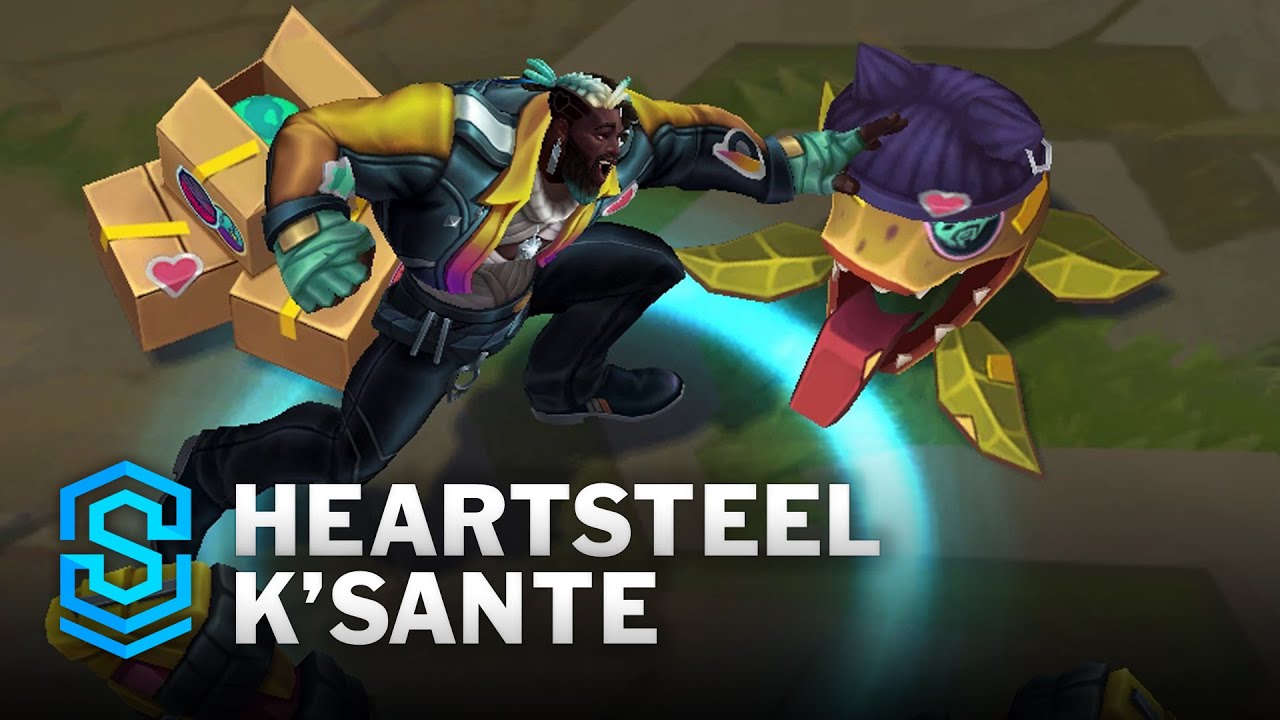 NOVAS SKINS HEARTSTELL: KAYN (LENDÁRIA), YONE, EZREAL, KSANTE, APHELI