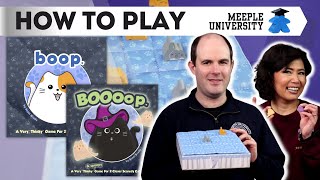 Boop and Boooop board game how to play tutorial playthrough runthrough screenshot 5