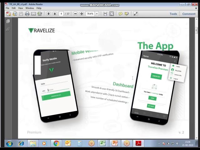 Travelize Employee Location Tracking App Demo | Geeky Abhinav