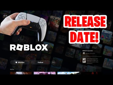 ROBLOX OFFICIAL RELEASE DATE ON PLAYSTATION! (PS4/PS5)