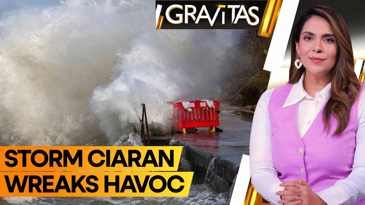 Gravitas: Storm Ciaran lashes Europe with fierce winds & heavy rain ...