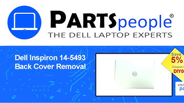 Dell Inspiron 14-5493 (P120G002) Back Cover How-To Video Tutorial
