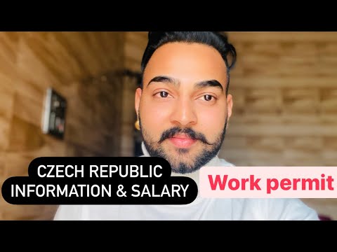 Czech republic information & salary and WORK PERMIT (2022)