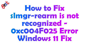 Windows 11 does not recognise Slmgr as an internal or external command-operable programme or batch