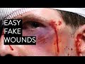 Fake cuts and bruises for halloween  fx transfers