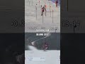 Mirror image on the slalom run! 34 yrs later, Johannes followed his father, Hubert, to Olympic gold.