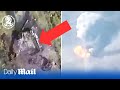 Ukraine FVP drone destroys Russian T-90 Tank near Melitopol