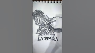 Kantara Drawing ✨✨😍#youtubeshorts #art #drawing #music #song #artist #song #trending #trendingshorts