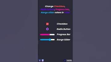 Change HTML Input Controls Colours In CSS | CSS Accent-Color Property #csstricks #cssdesign