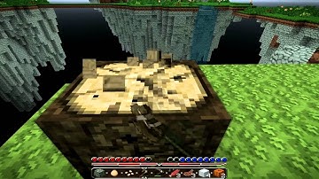 Minecraft - The Floating Shards Part 22 - Hello down there!