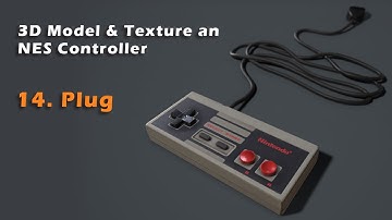 Tutorial: NES Controller - 14 (Modeling the Plug)