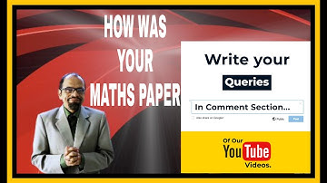 How was your maths exam ?#pradeep sahajwani maths