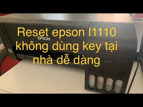 Có cần kỹ thuật viên để reset Epson C110 không?