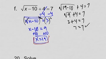 IM3 Fall Final Review Part 3
