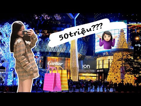 khu mua sắm ở singapore New 2022 SHOPPING tại trung tâm mua sắm lớn nhất Singapore. | Linh Trúc Trương |