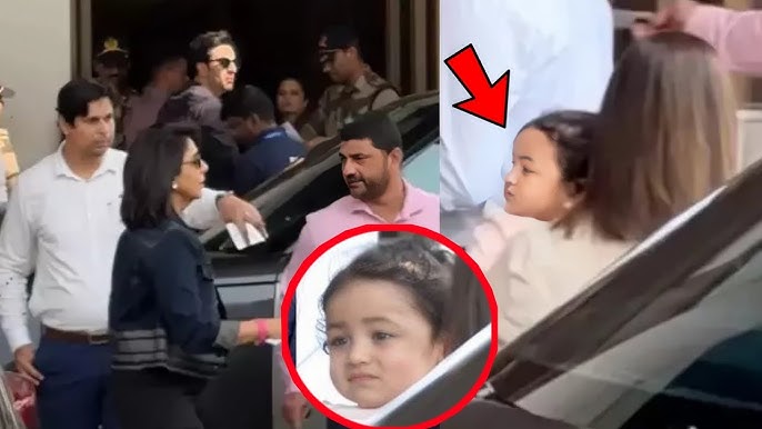 Alia Bhatt and Ranbir Kapoor Spotted With Cute Daughter Raha Kapoor -  YouTube