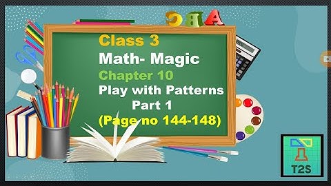 Play with Patterns   chapter 10 class 3 Maths NCERT