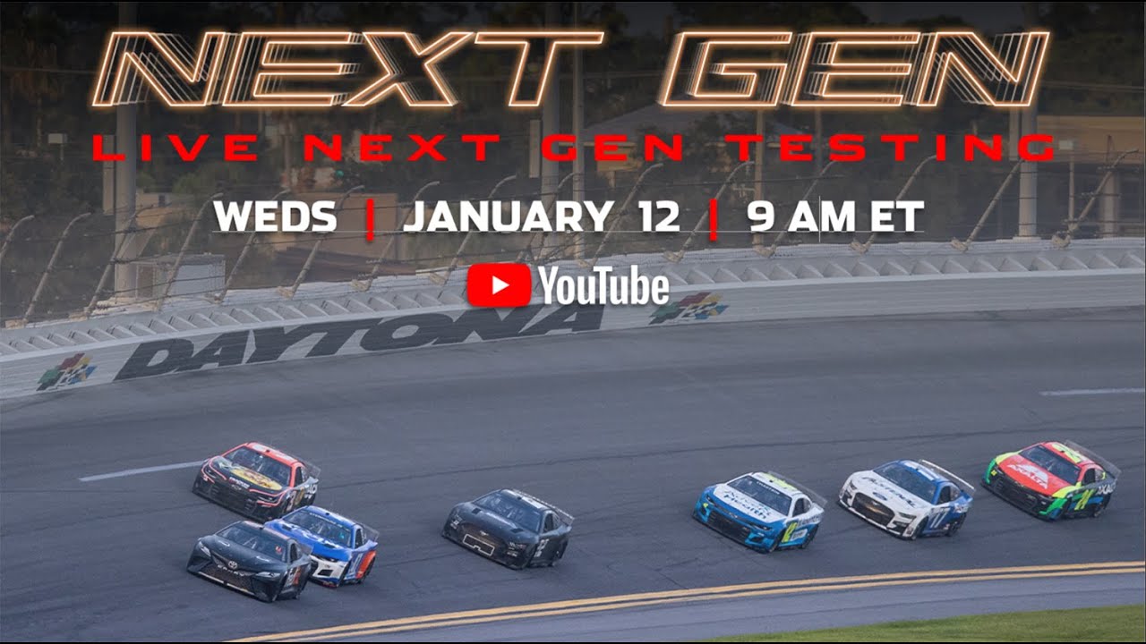 Tune-in Next Gen testing on tap for Cup Series at Daytona NASCAR