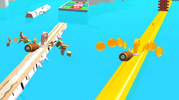 Spiral Roll ​​​​- All Levels Gameplay Walkthrough - Android or IOS Mobile Game | Gameplay Part 3