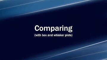 Comparing Box and Whisker Plots