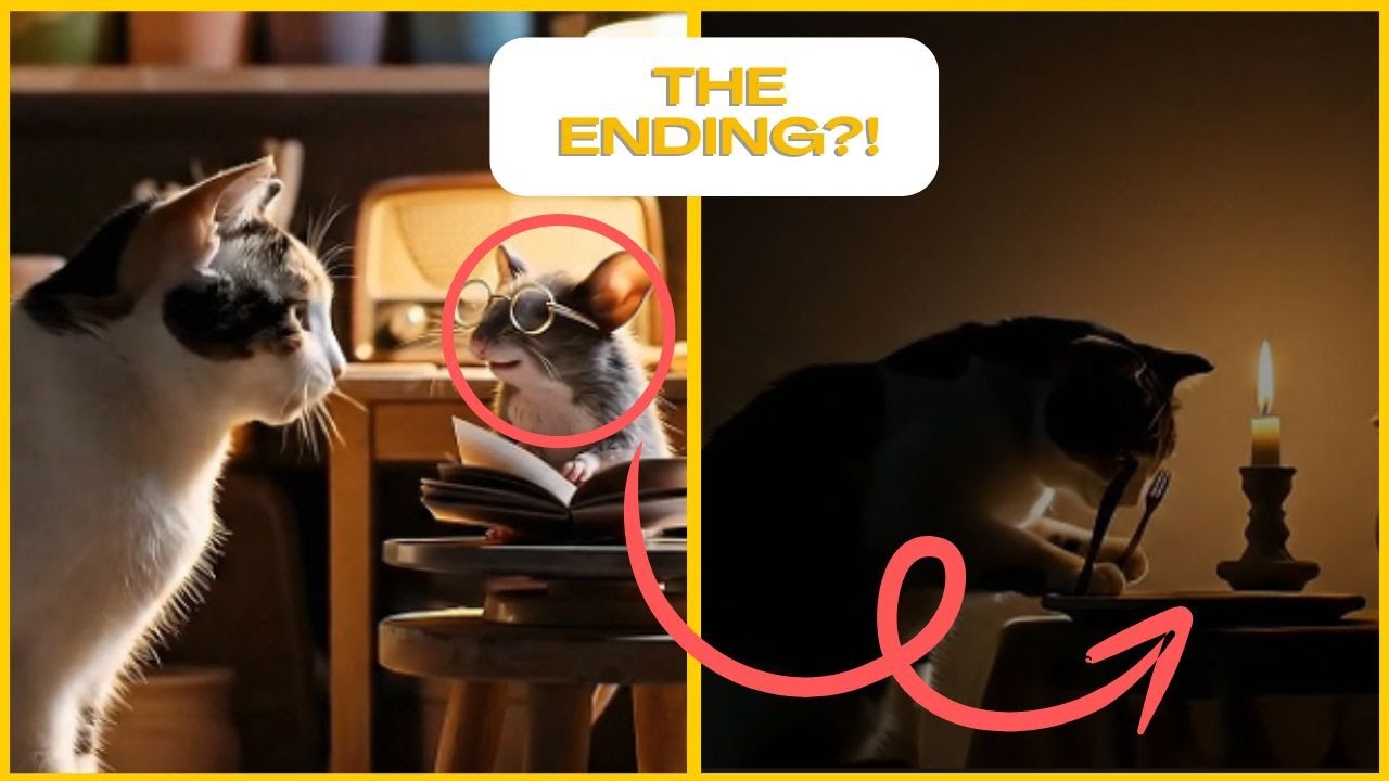Can a Cat and Mouse Truly Be Friends? The Ending ...Warning! THIS IS NOT A CUTE CAT VIDEO | VEO 3