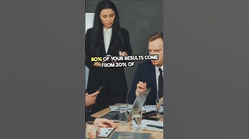 Stop Wasting Time! Use the 80/20 Rule to Work Smarter