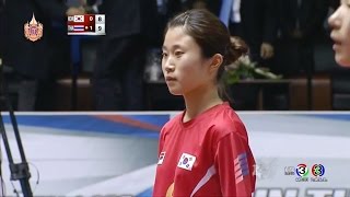 SEPAKTAKRAW  ISTAF SuperSeries 2014/15 Women&#39;s Final [Thailand - Korea] SET2