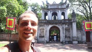 The Temple of Literature in Hanoi - Vietnam 2023