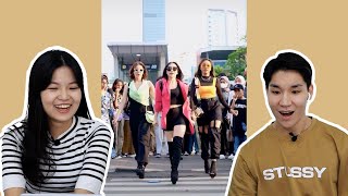 Pekan mode di jalan? | Korean reaction to Citayam Fashion Week Indonesian  TikTok