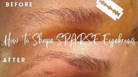 HOW TO SHAPE SPARSE EYEBROWS STEP BY STEP: BEGINNERS FRIENDLY + HOW TO GROW BROW HAIRS