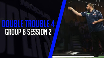 WHO WILL WIN GROUP B!?! 😱👀| Live Darts | Double Trouble 4 | Group B Session 2