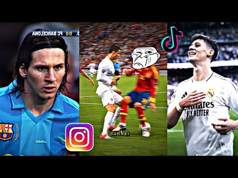 Best Football Edits 2025 1 Hour Tik Tok Reels SKILLS FAILS GOALS 254