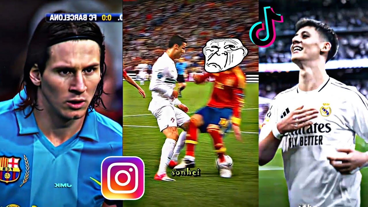 Best Football Edits 2025 1 Hour | Tik Tok & Reels | SKILLS, FAILS, GOALS (#254)