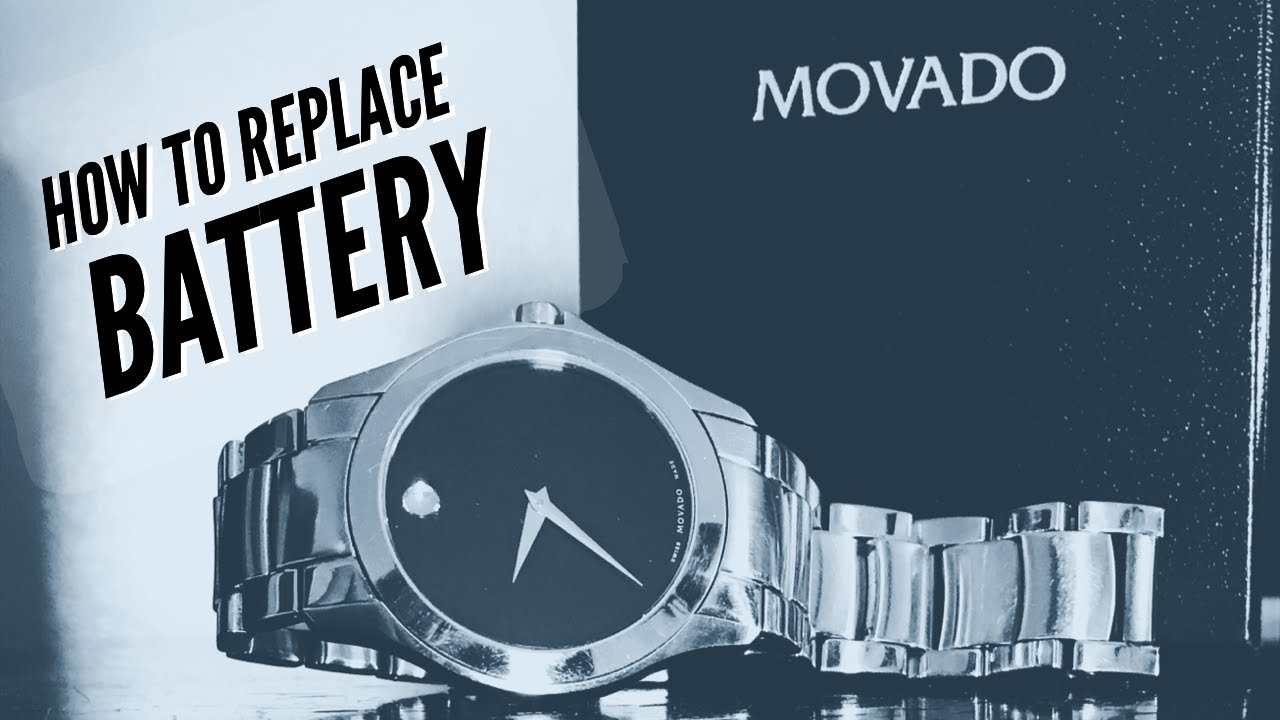 Replacing Battery In A Movado Watch Please Subscribe Youtube