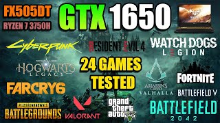 GTX 1650 Laptop Test in 24 Games (2023)