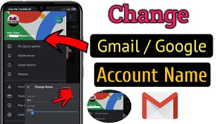 How To Change Gmail Id Or Google Account Name Easy Fast 2024