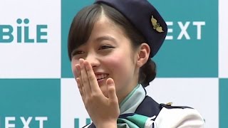 橋本環奈　やはり超多忙「夏休みは正直ない」　「U-mobile」”天使すぎる”イメージキャラクター発表会（3）囲み