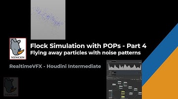 [ 후디니 | 실전 ] Flock Simulation with POPs - Part 4