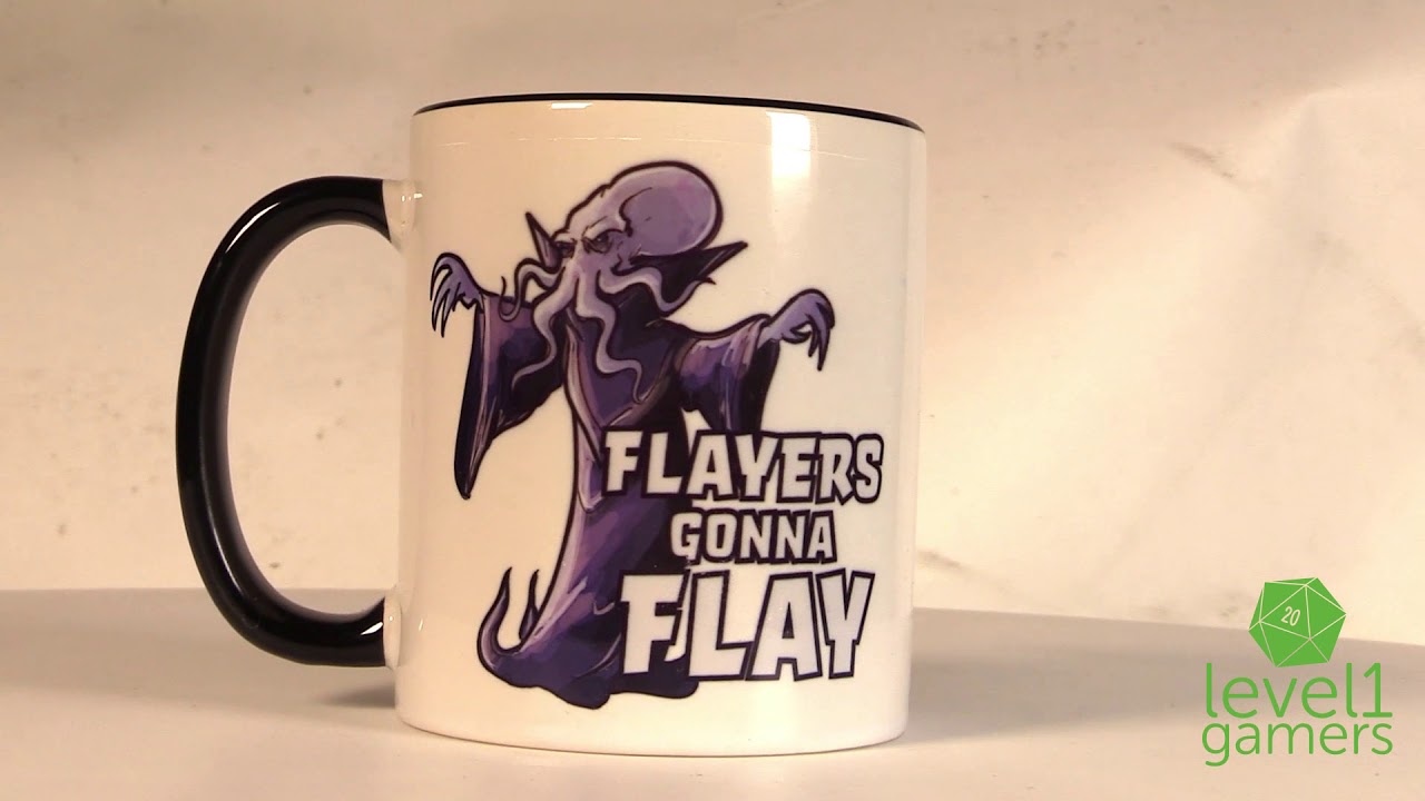 11 Oz Flayers Gonna Flay Mug 360 Rotation Video By Level1Gamers.