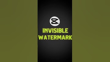 Invisible watermark   tutorial