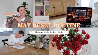 🌈 MAY RESET ROUTINE | Cleaning + Decorating, Goal Setting, Budgeting, Book Recommendations!