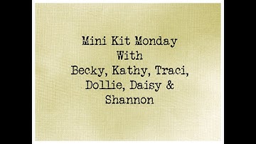 Mini Kit Monday - April 2020 - Kit Reveal