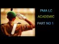 Pma LC ACADEMIC part no 1