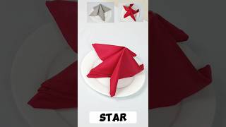 STAR DESIGN NAPKIN FOLDING