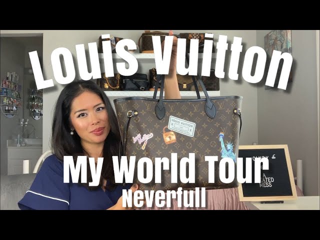 Louis Vuitton My LV World Tour Monogram Neverfull MM w/ Pouch