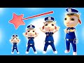 No No, Don't Tease Policeman Johny! Baby Shark & Kids Pretend Play Zombies + Nursery Rhymes & Songs