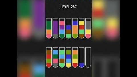 Ball sort puzzle level 247